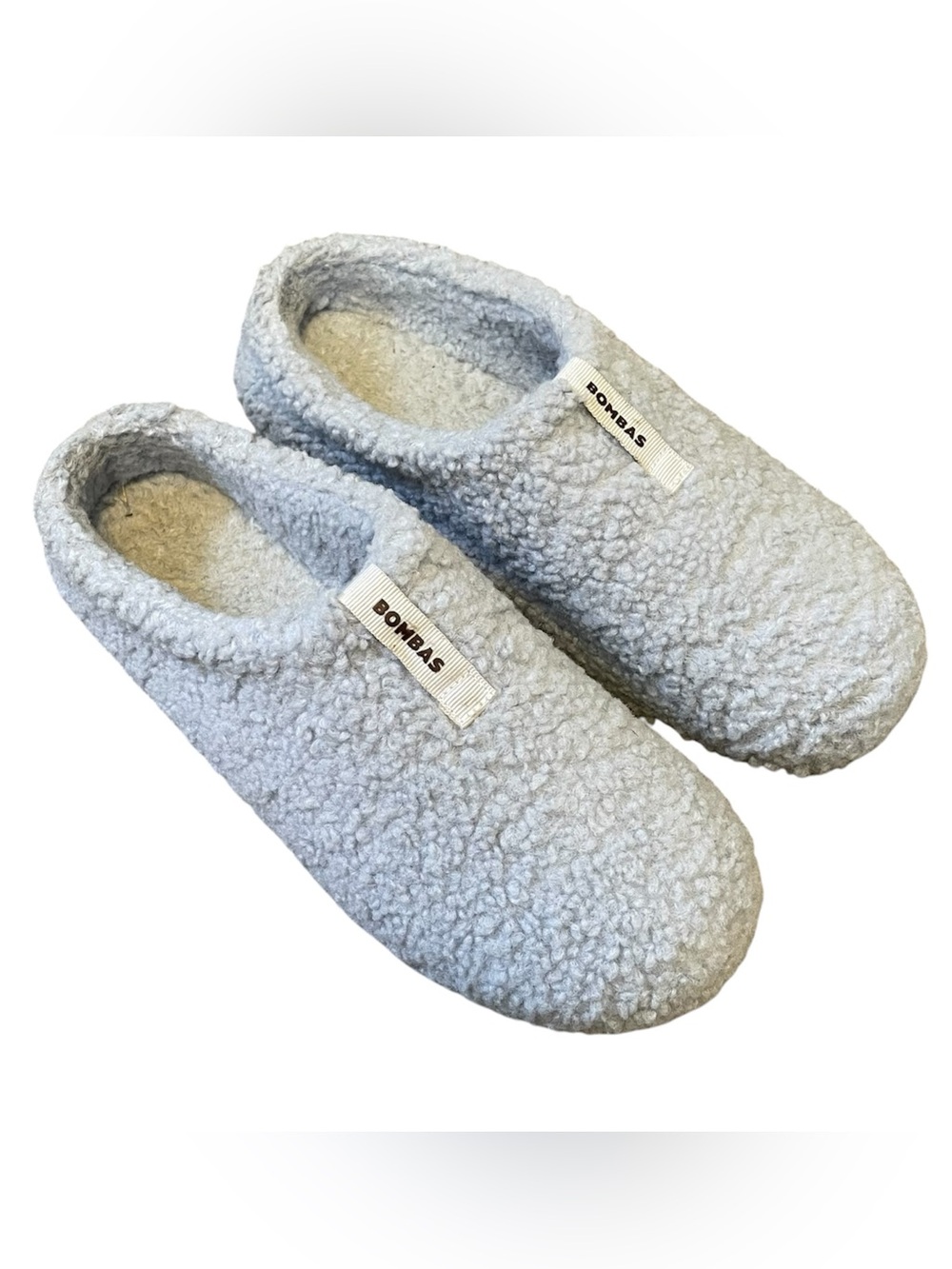 Bombas Sunday Slippers Light Blue Fleece Women’s 11